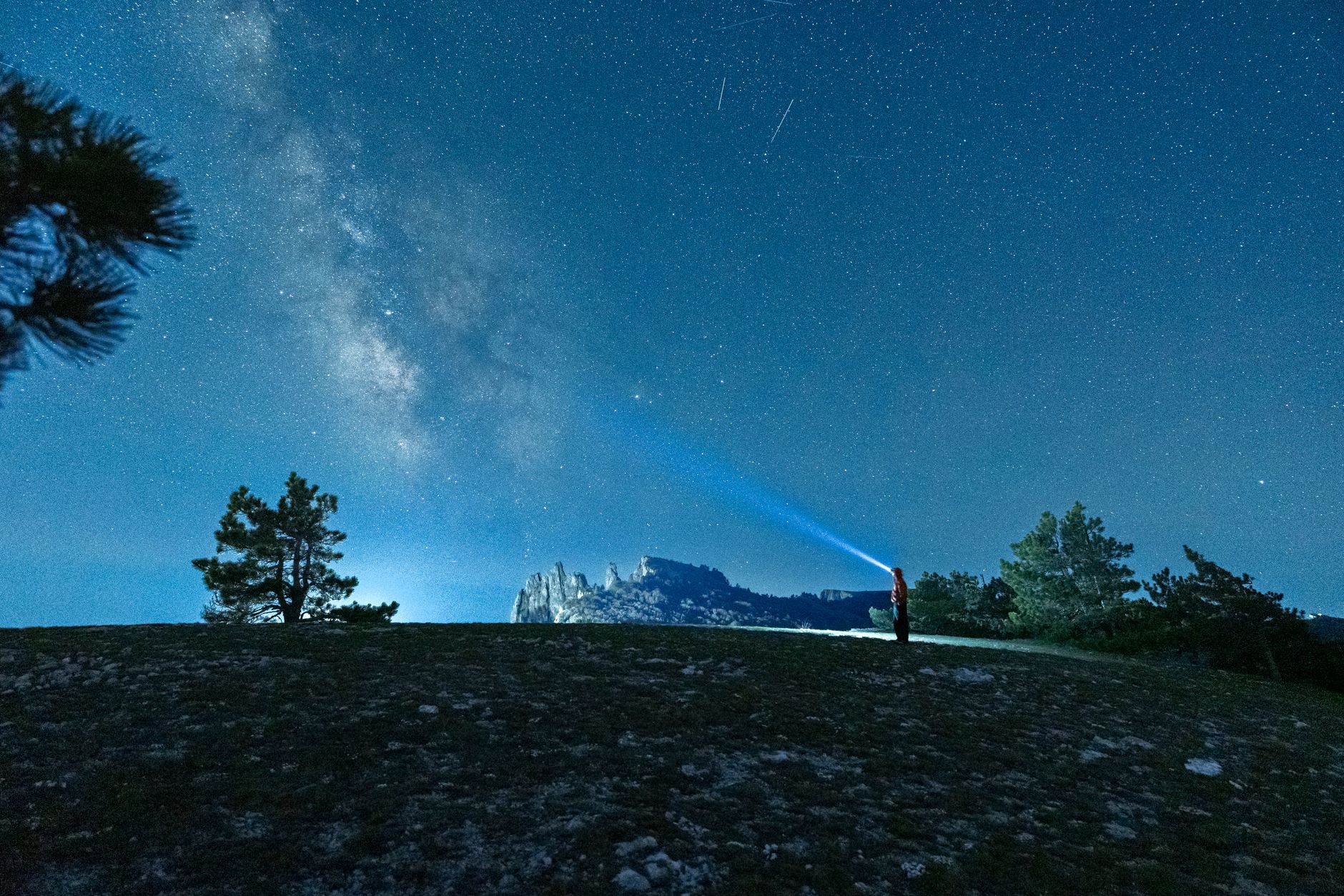 龍磐公園冬季星空